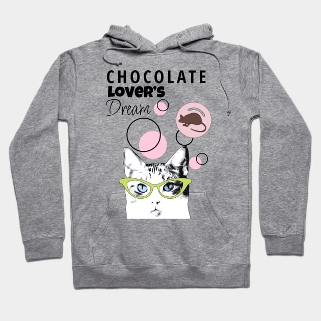 Chocolate Lover Hoodie by BeDazzleMe